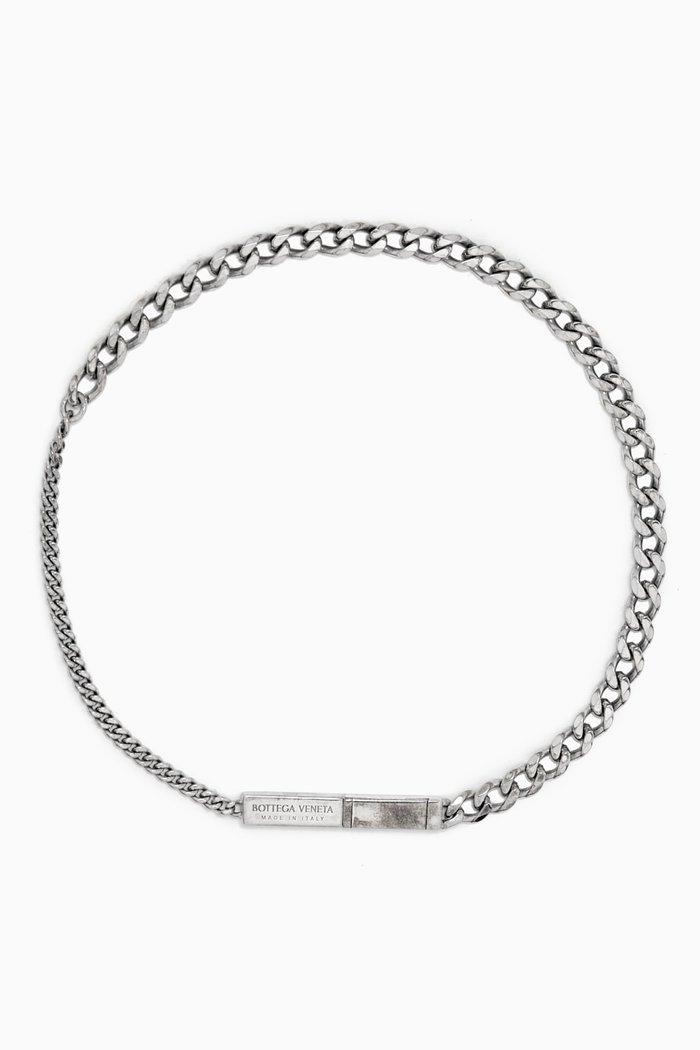 

ID Chain Bracelet in Sterling Silver