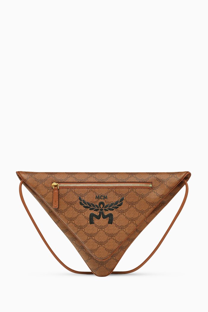 

Unisex Himmel Triangle Pouch in Monogram canvas, Brown