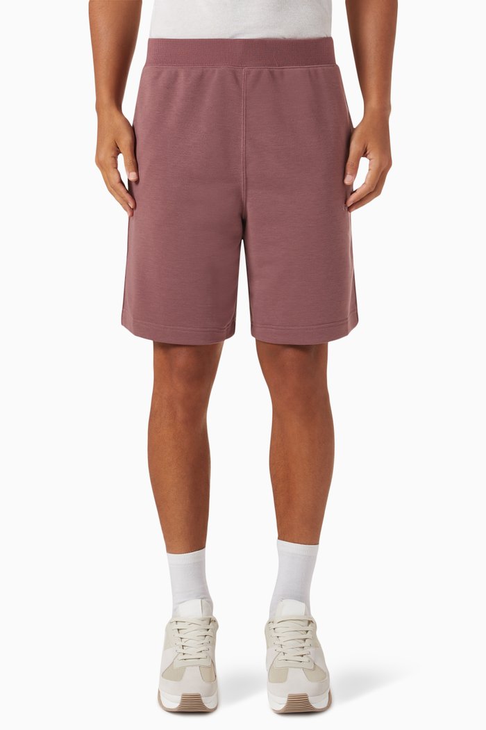

Gym Shorts in French-terry, Red