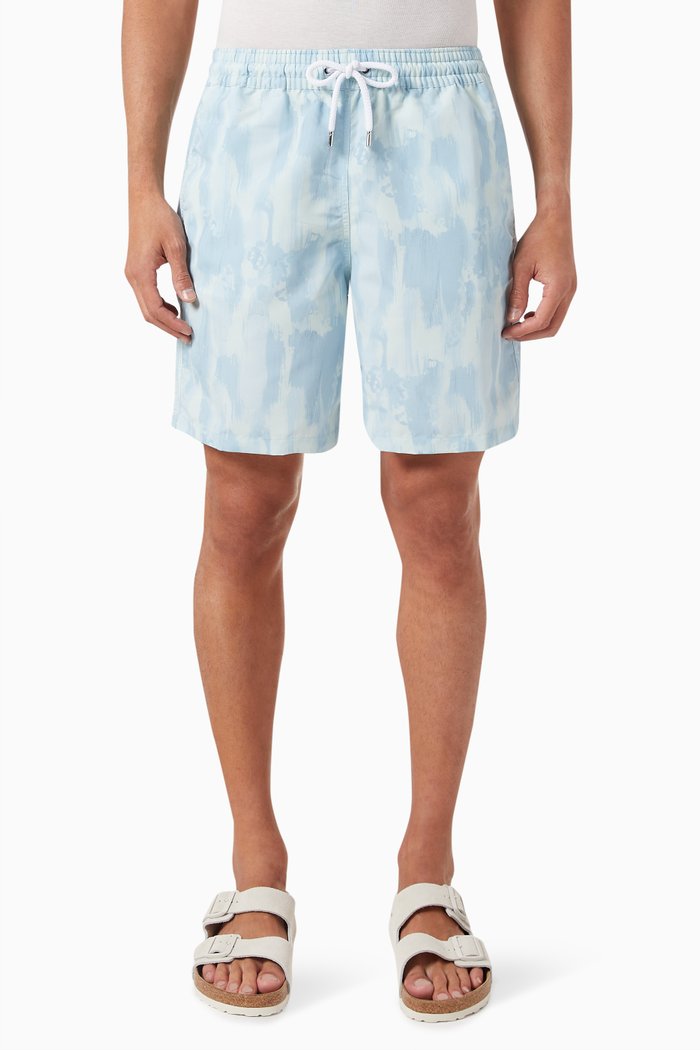 

Board Seascape Swimshorts in Recycled Polyester, Blue