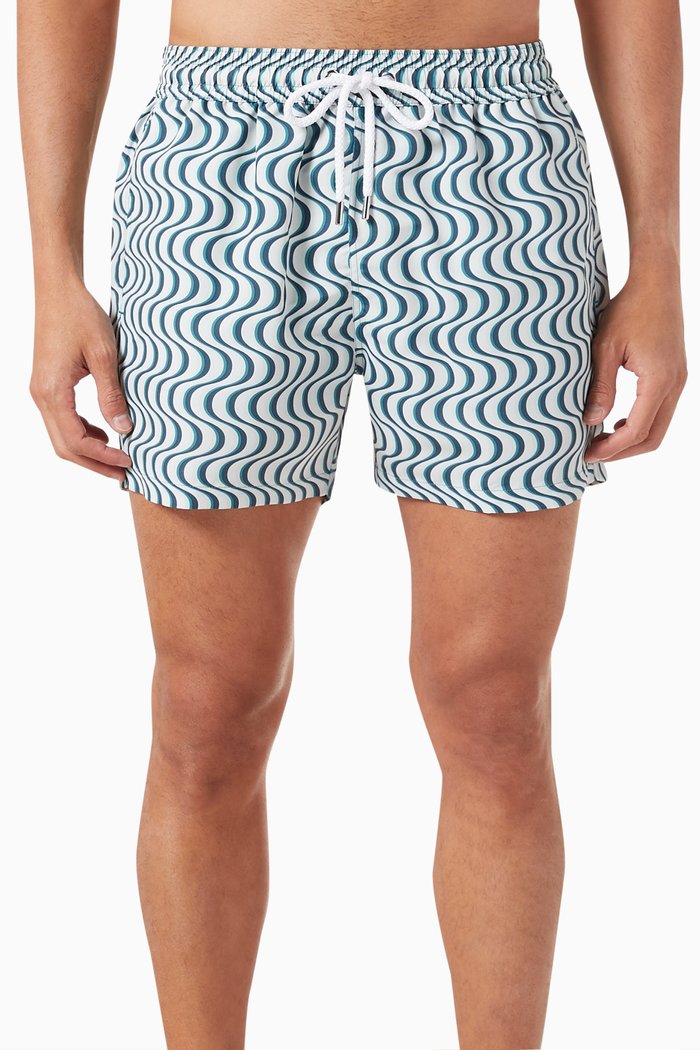 

Copa Camada Swim Shorts in Recycled Polyester, Blue