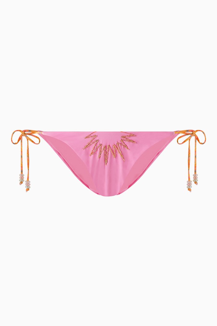 

90’s Bikini Briefs in Stretch Nylon, Pink