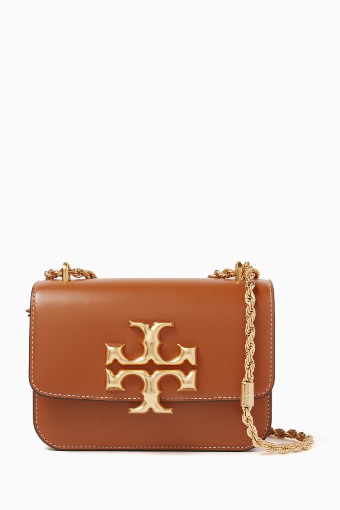 

Small Eleanor Bag in Calf Leather, Neutral
