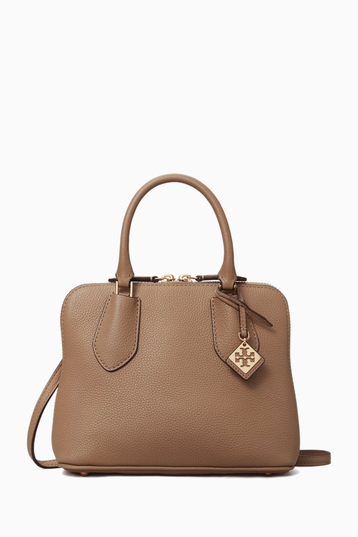 

Mini Swing Bag in Leather, Neutral