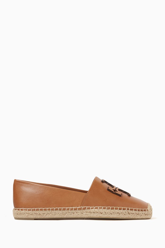

Eleanor Espadrilles in Leather, Neutral