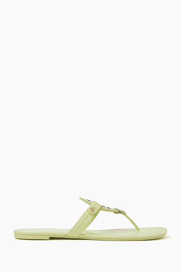 

Miller Sandals in Leather, Green