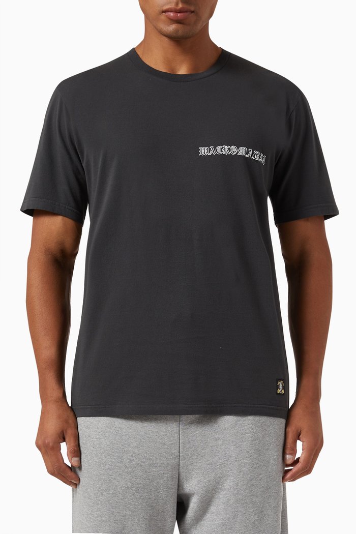 

Standard Crew Neck T-shirt in Cotton, Black