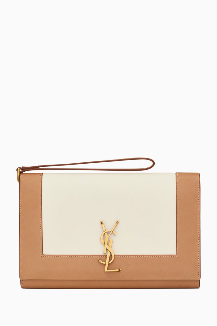 

Cassandre Flap Pouch in Nappa, Brown