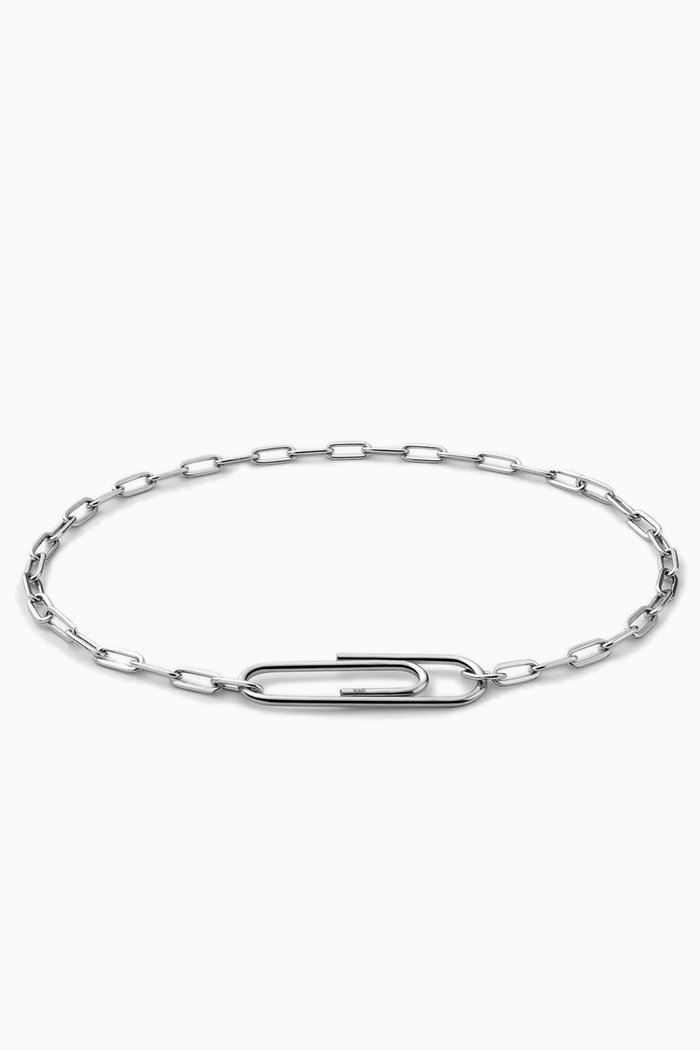 

Volt Paper Link Bracelet in Sterling Silver