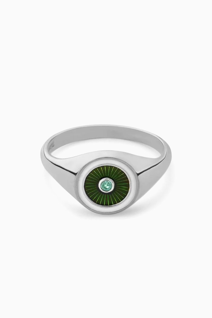 

Opus Chalcedony Ring in Sterling Silver, Green
