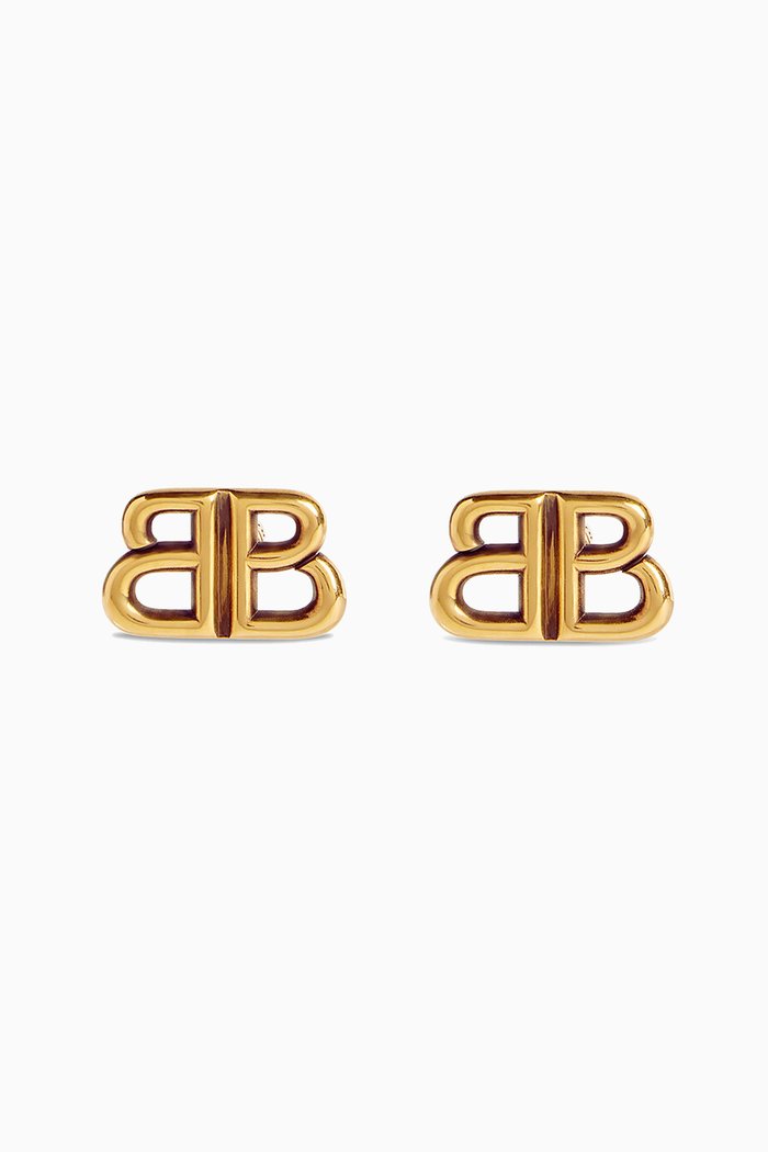 

Monaco Stud XS Earrings in Antique Zamak, Gold