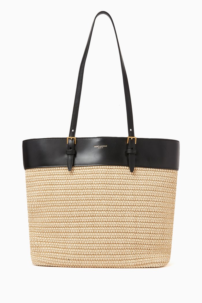

Tote Bag in Raffia, Neutral