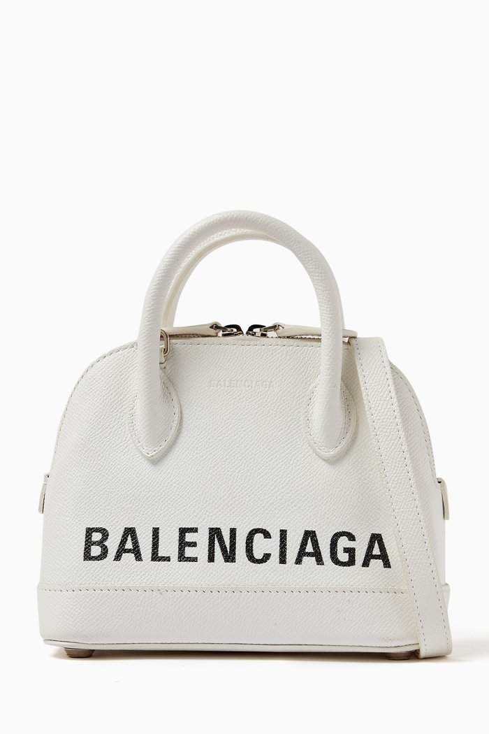 

XXS Ville Satchel Bag in Leather, White