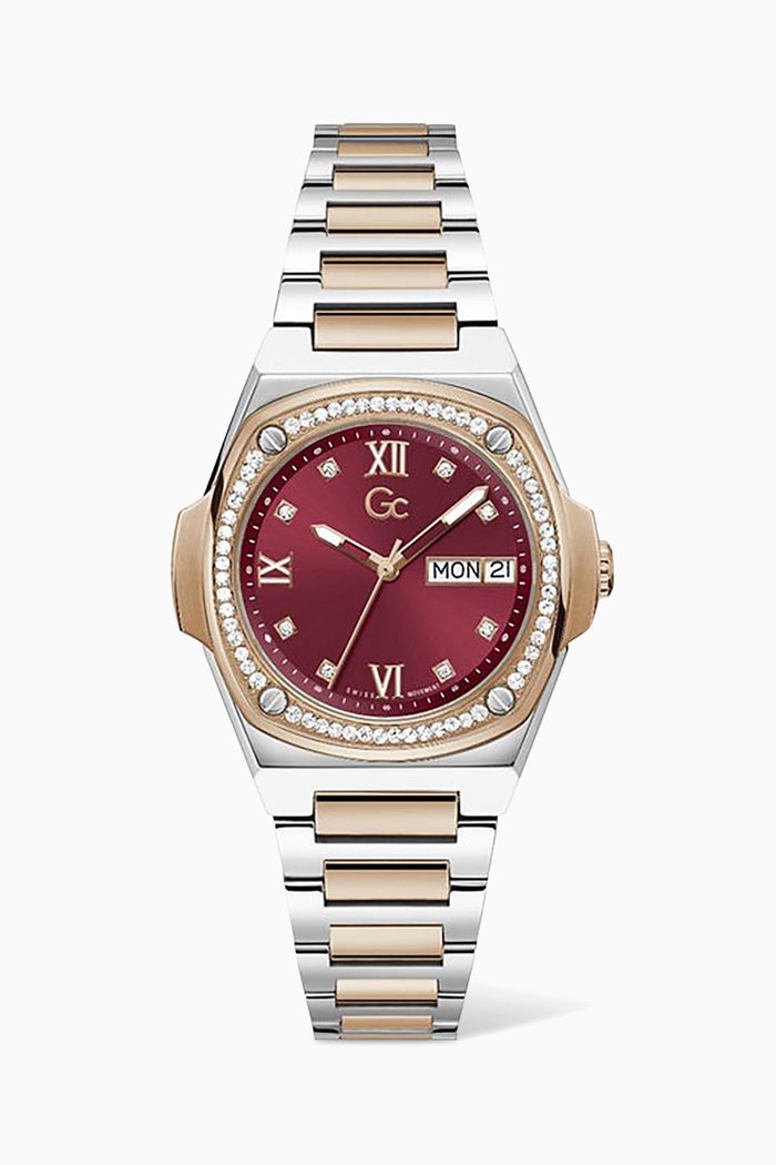 

Coussin Shape Quartz Watch, 36mm, Red