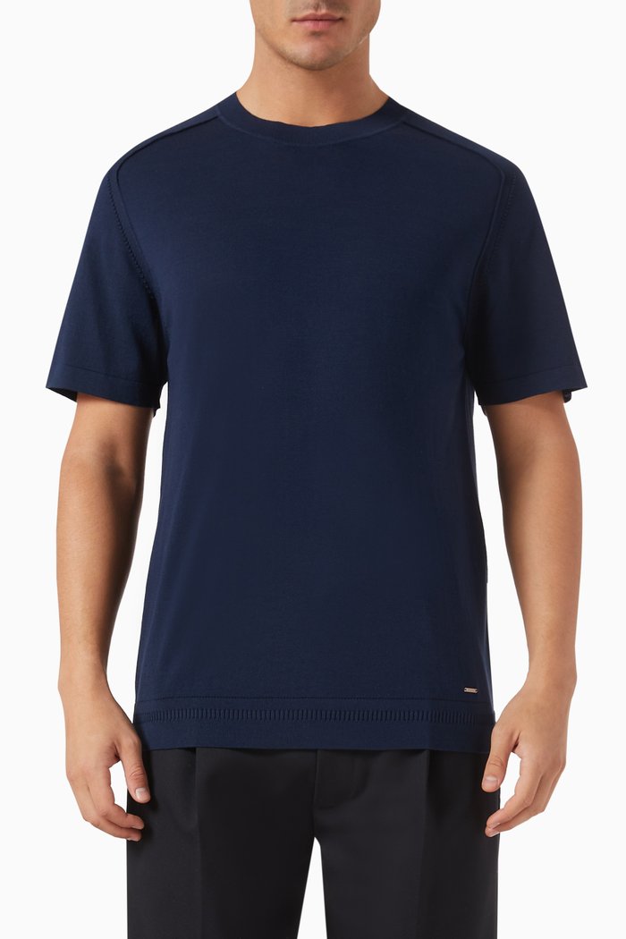 

Kellyn T-shirt in Cotton, Blue