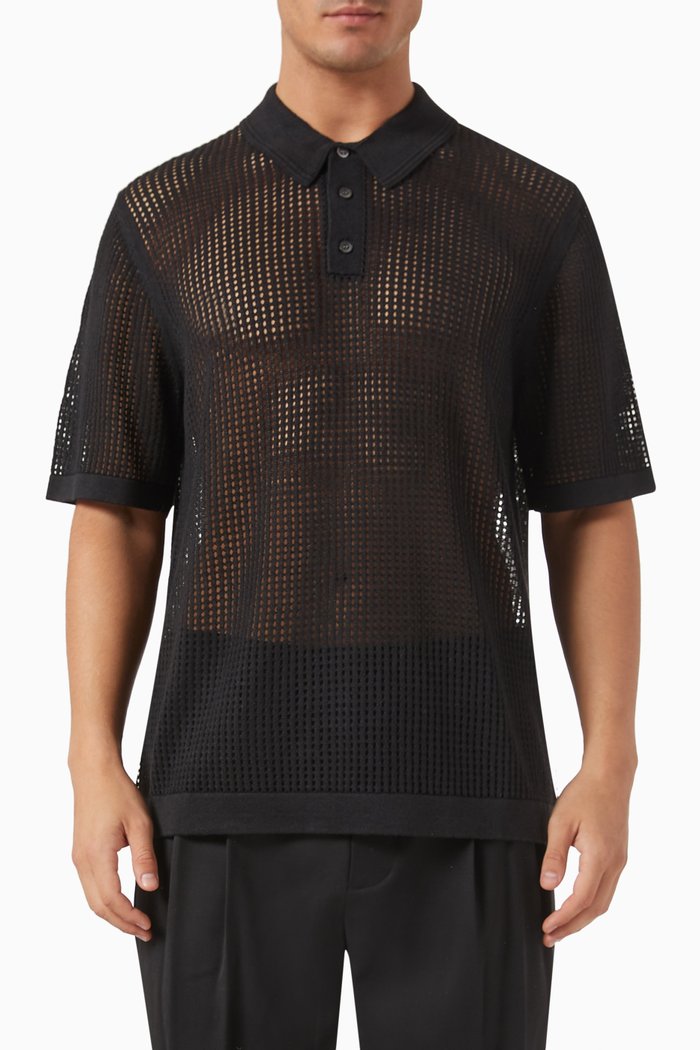 

Jeremiah Polo in Linen, Black