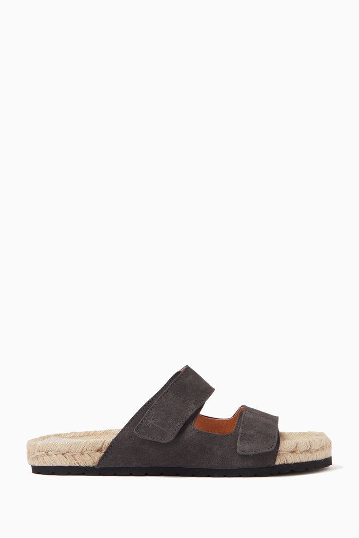 

Nordic Sandals in Suede, Grey
