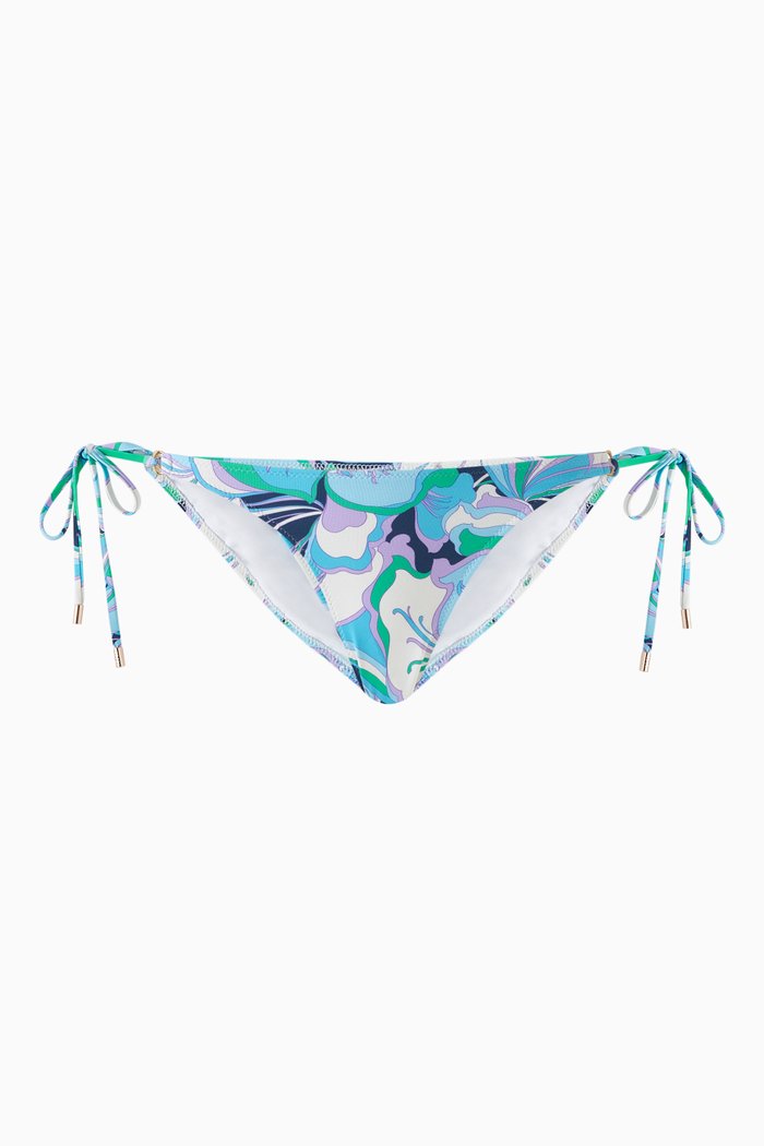 

Key West Bikini Briefs in Stretch Nylon, Blue