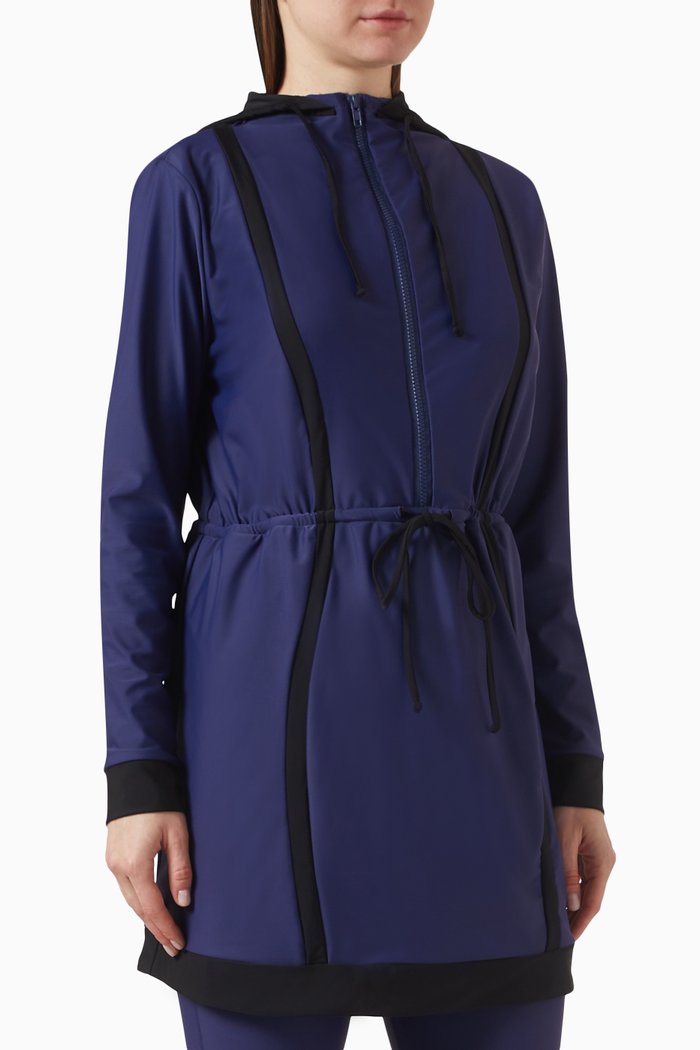 

Taali Swim Dress in Stretch-nylon, Blue