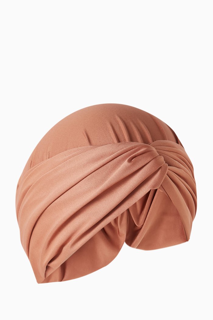 

Swim Turban, Brown