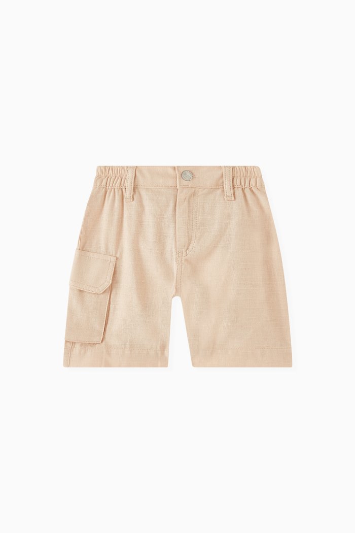 

Cargo Shorts in Gabardine, Neutral