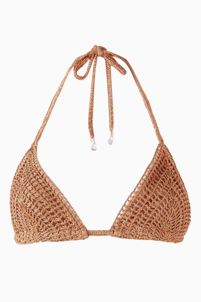 Nash Bikini Top, Metallic