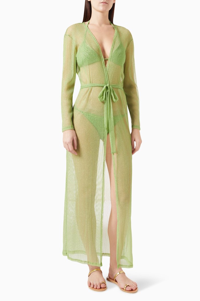 

Marlowe Cover Up Kaftan, Green