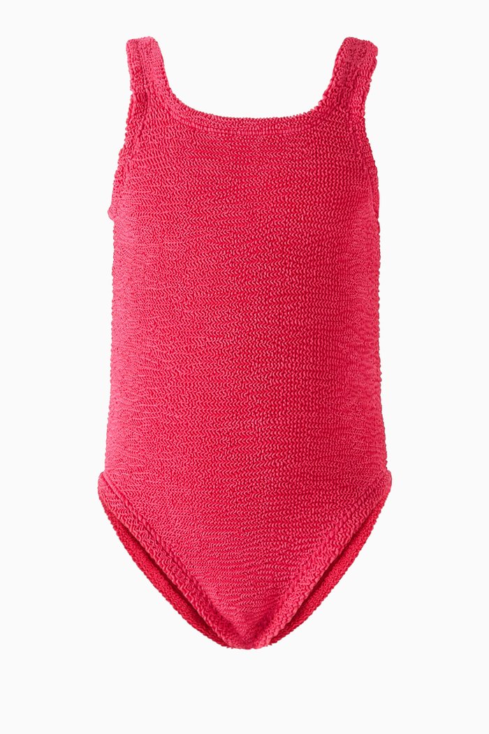 Kids Classic One-piece Swimsuit, Pink