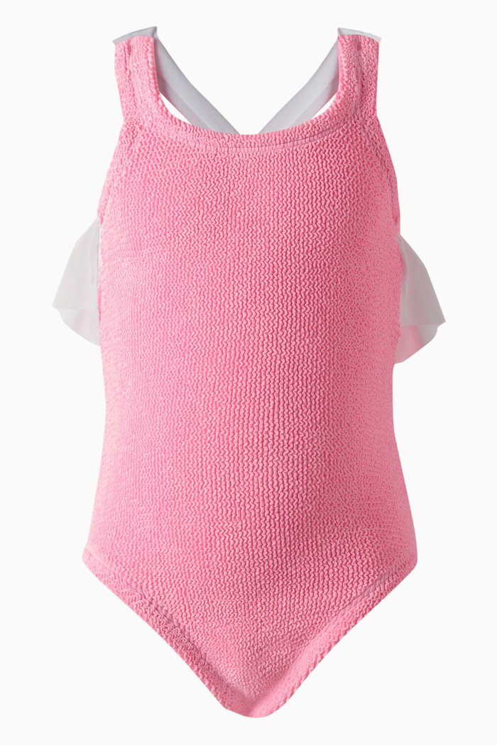 

Kids Lara One-piece Swimsuit in The Original Crinkle™, Pink