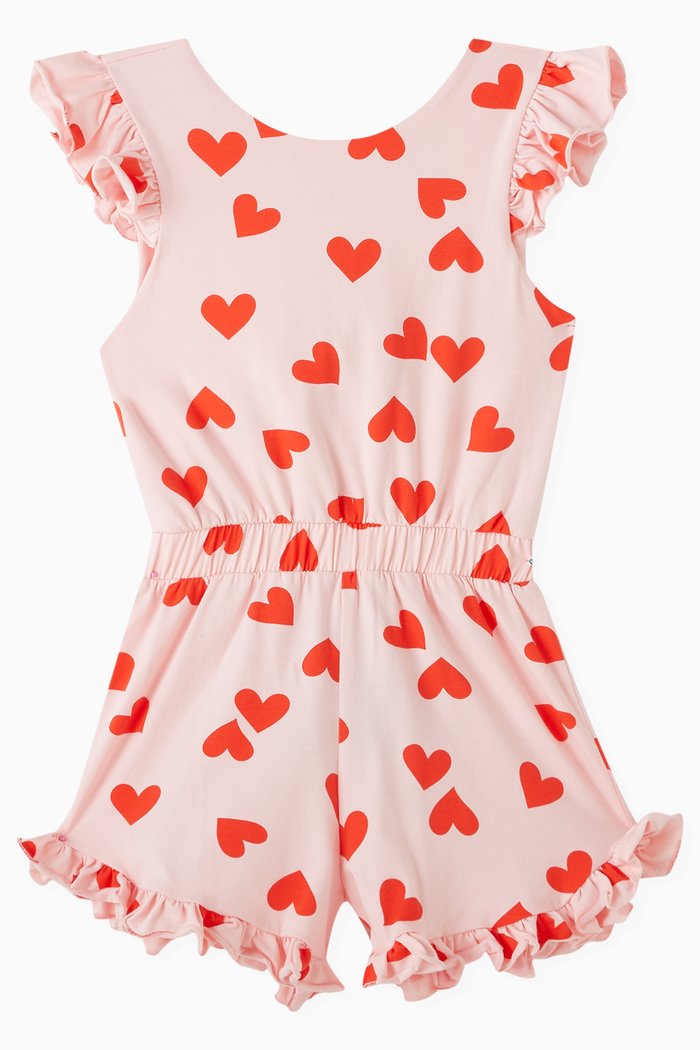 Columbia Lovely Playsuit in Organic Cotton, Pink