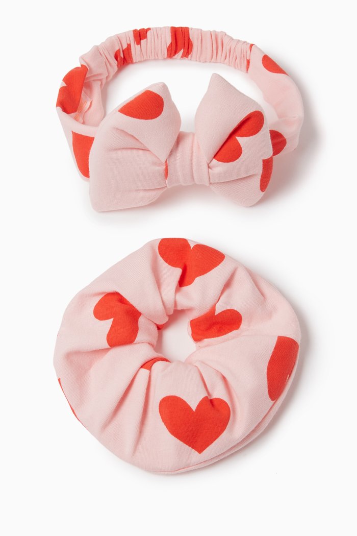 

Lovely Hairband & Scrunchie, Pack of 2, Pink