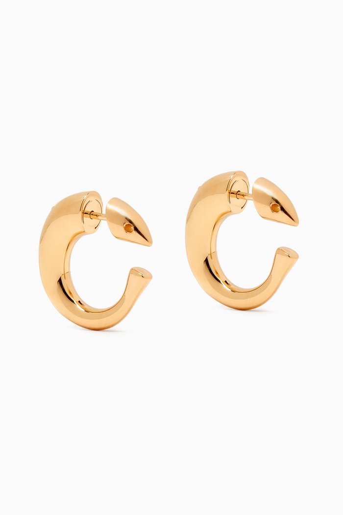 

Sardine Hoop Earrings in 18kt Gold-plated Sterling Silver