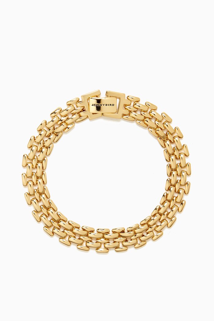 

Francis Bracelet in Gold-tone Dipped Brass
