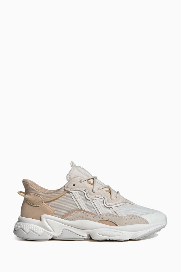 

Ozweego Sneakers in Suede & Leather, Neutral