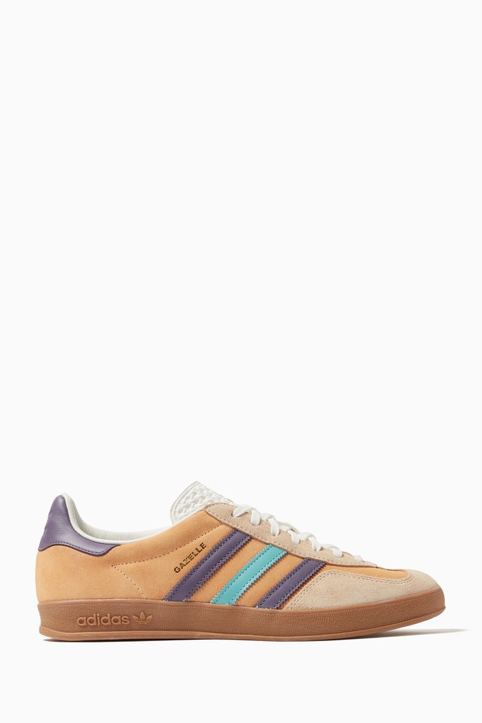 Gazelle Indoor Sneakers in Suede, Multicolour
