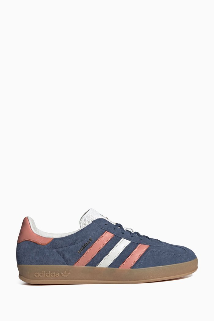 

Gazelle Indoor Sneakers in Suede, Blue
