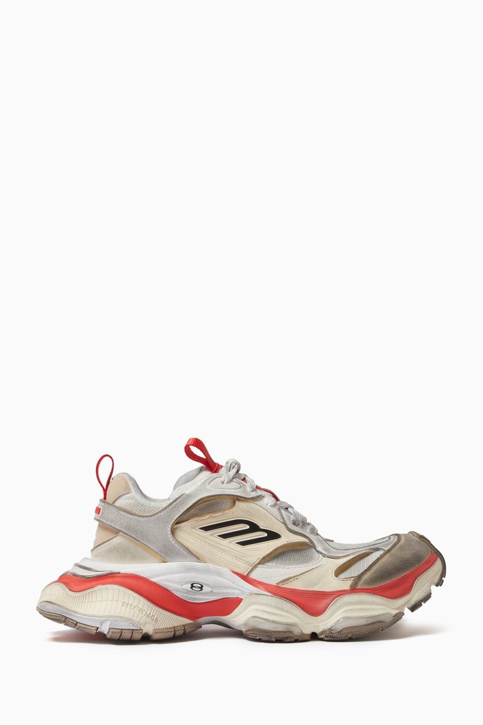 

Cargo Sneakers in Vegan Leather, Neutral
