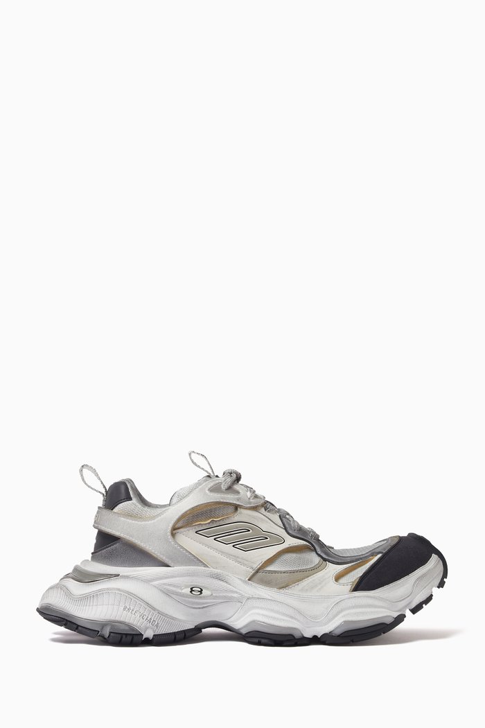 

Cargo Sneakers in Vegan Leather, White