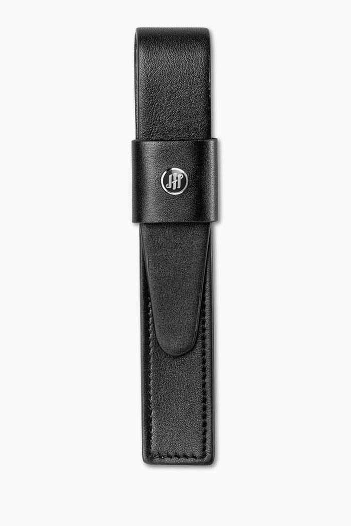 

Signet Series Pen Case in Leather, Black