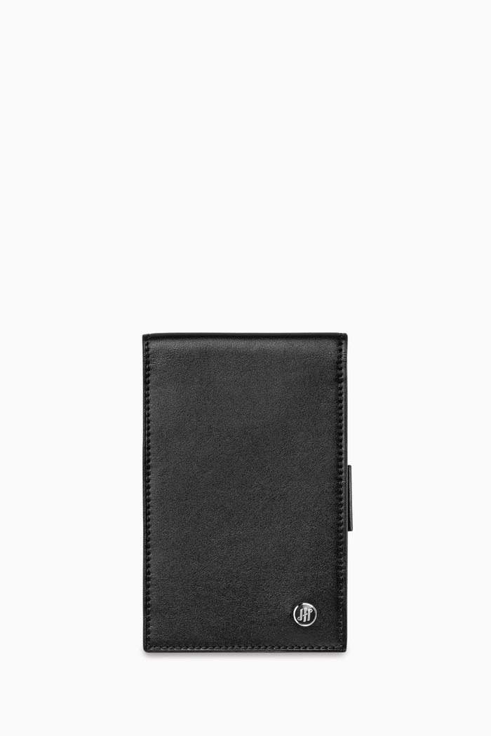 

Pocket Pad with Pen in Leather, Black
