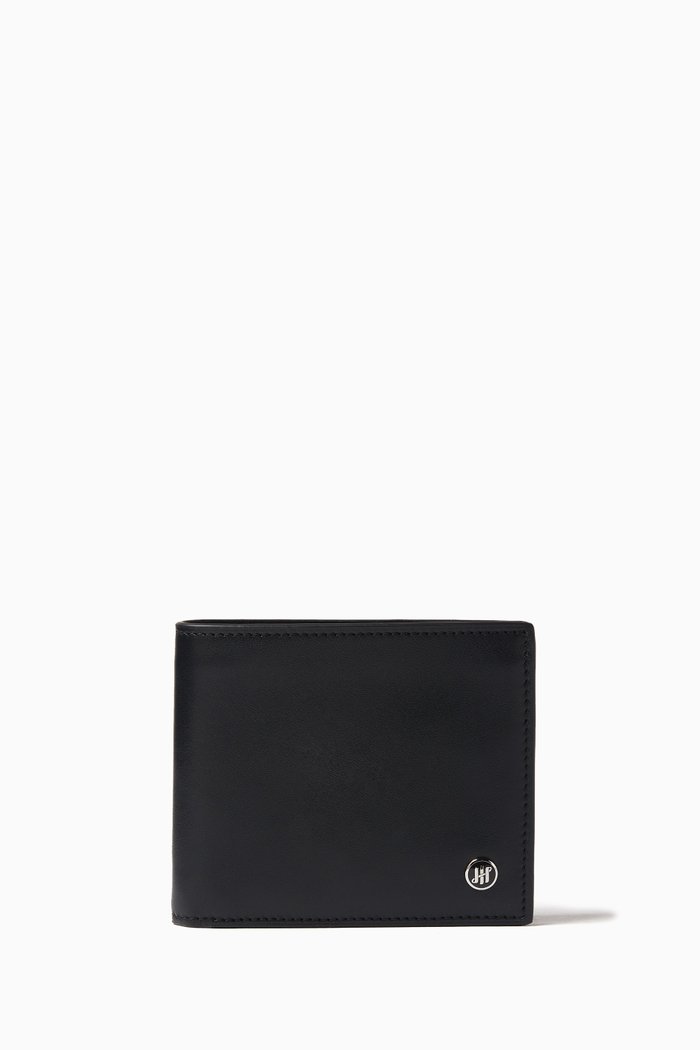 

Signet Series Coin Case Wallet in Leather, Black