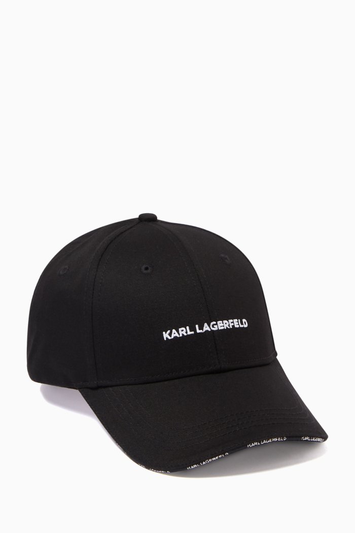 K/Essential Logo Cap, Black