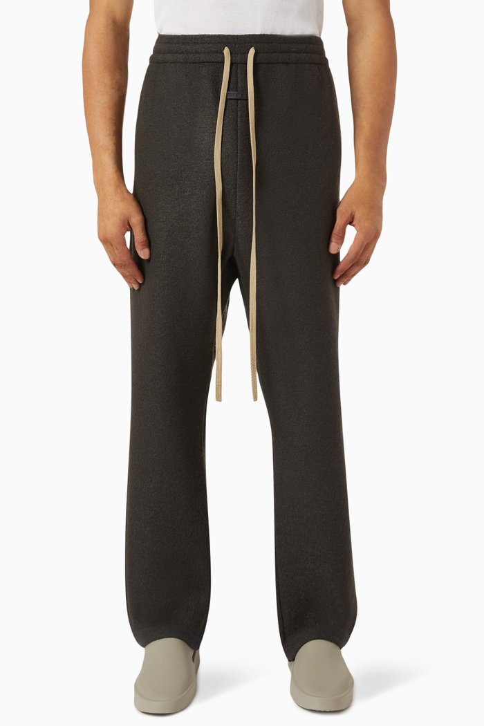 

Forum Pants in Boiled Virgin Wool, Green