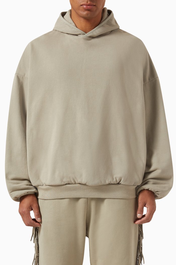 Oversized Bound Hoodie, Grey