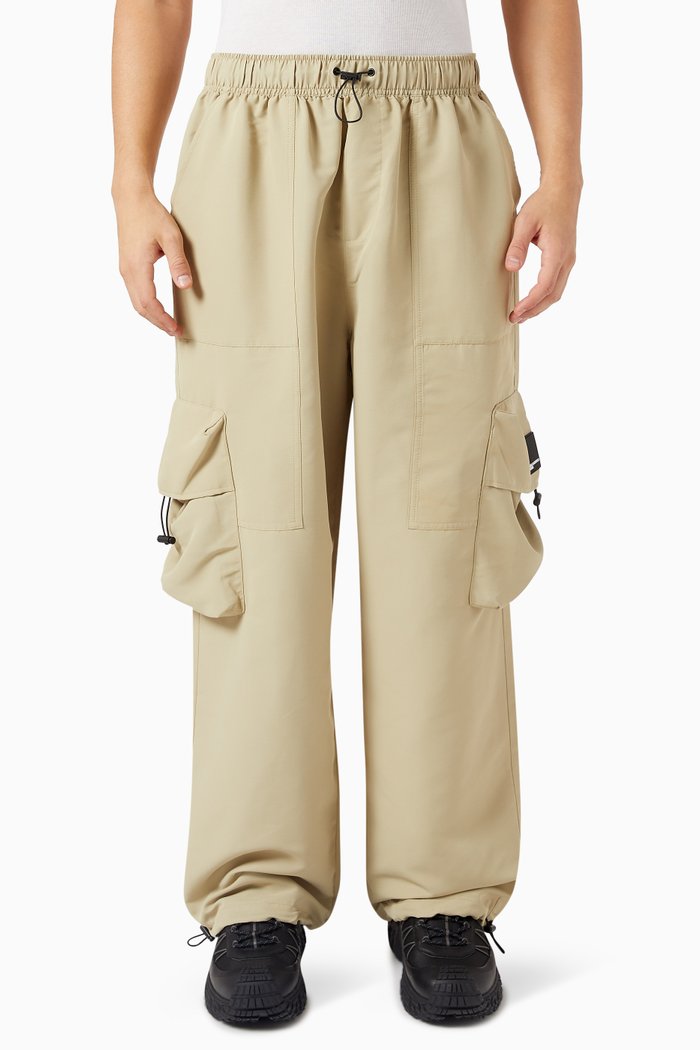 

KLJ Cargo Pants in Jersey, Brown