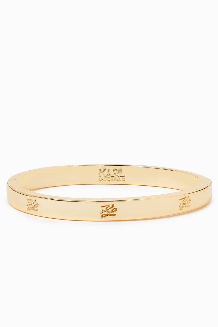 

K/Autograph Bangle in Metal, Gold