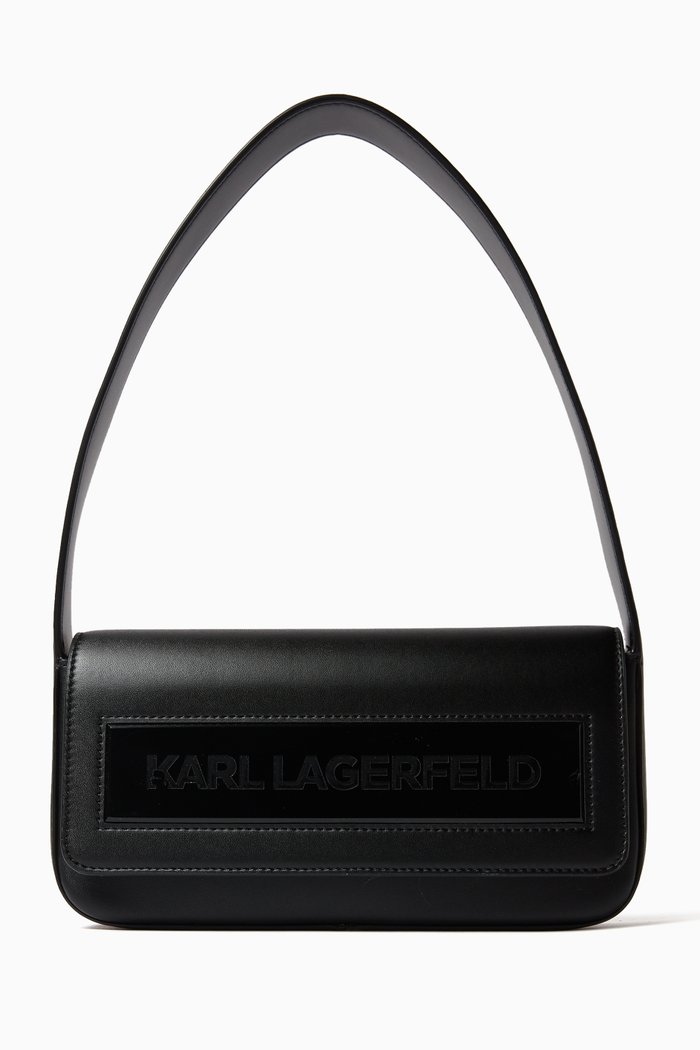 

Medium IKONK Shoulder Bag, Black