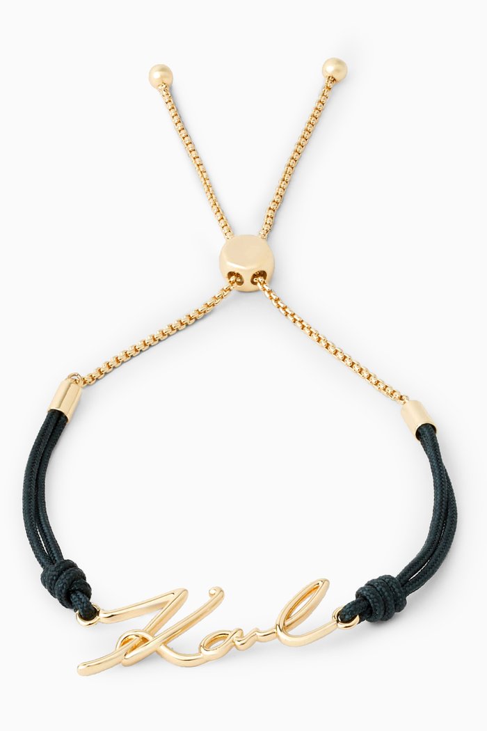 

Signature Cord Bracelet, Black
