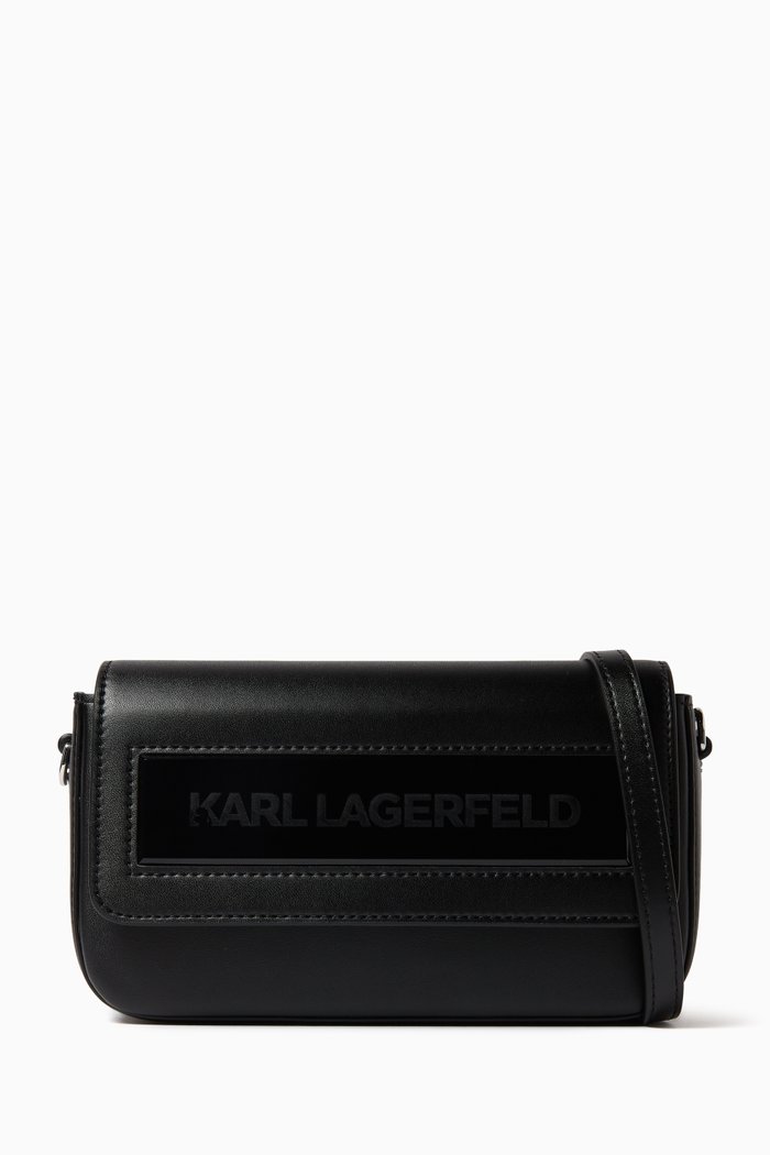 

Small IKONK Shoulder Bag, Black
