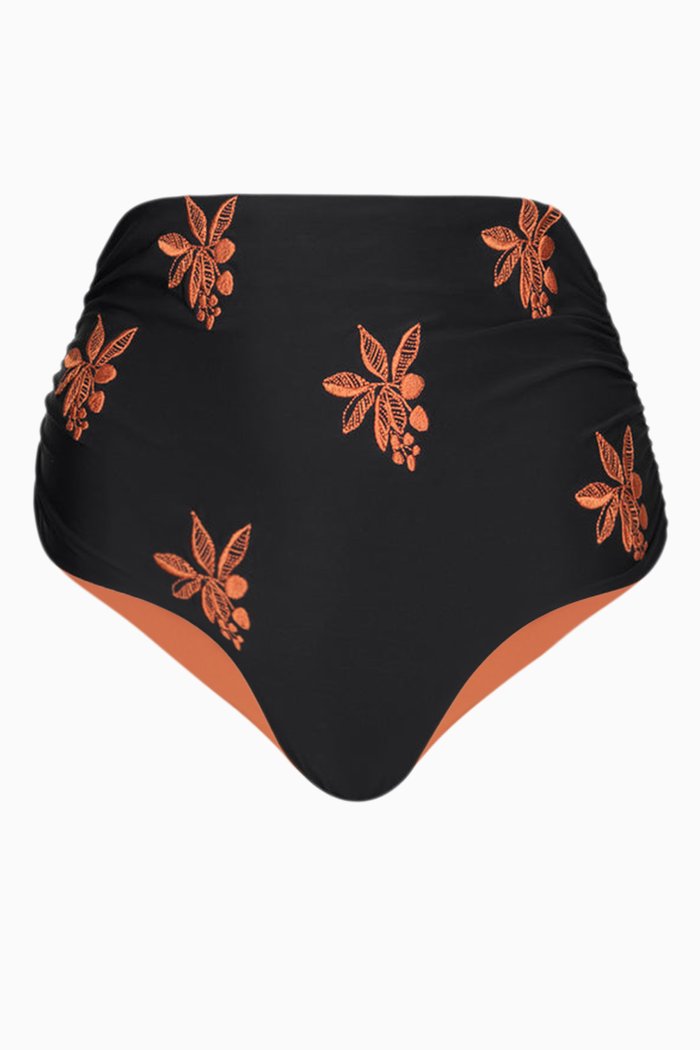 

Victoria Vintage Bikini Briefs in Lycra, Black
